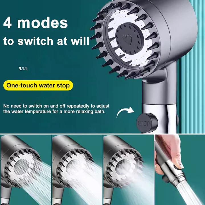 AquaPulse™ Purifying Showerhead